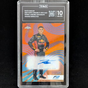 2024 Topps Isack Hadjar #FUT-HAD AUTO SLAB /25