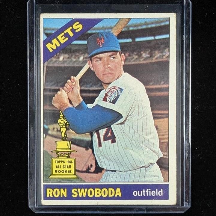 1966 Topps Ron Swoboda #35 VINTAGE