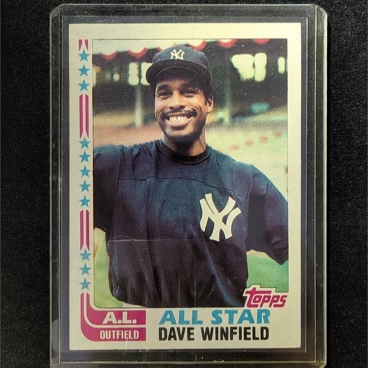 1982 Topps Dave Winfield #553 HOF