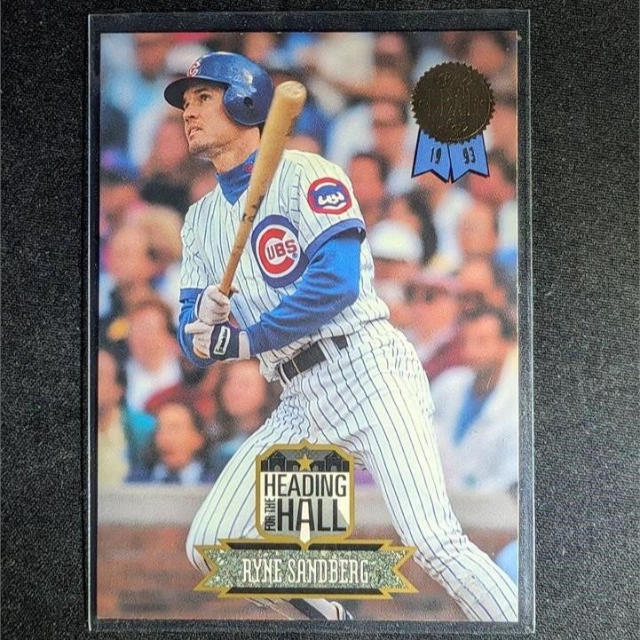 1993 Leaf Ryne Sandberg #8 HOF
