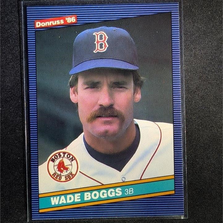 1986 Donruss Wade Boggs #371 HOF