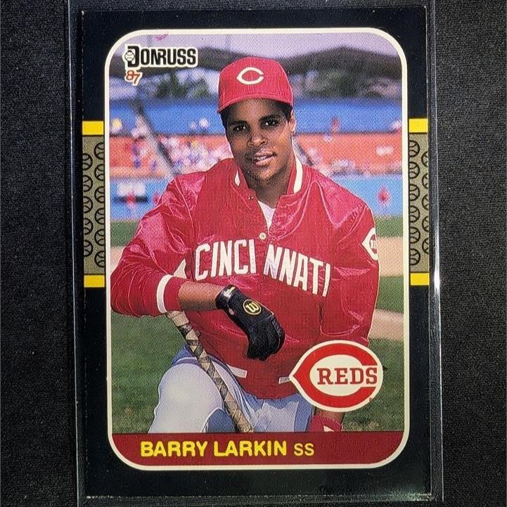 1987 Donruss Barry Larkin #492 RC HOF