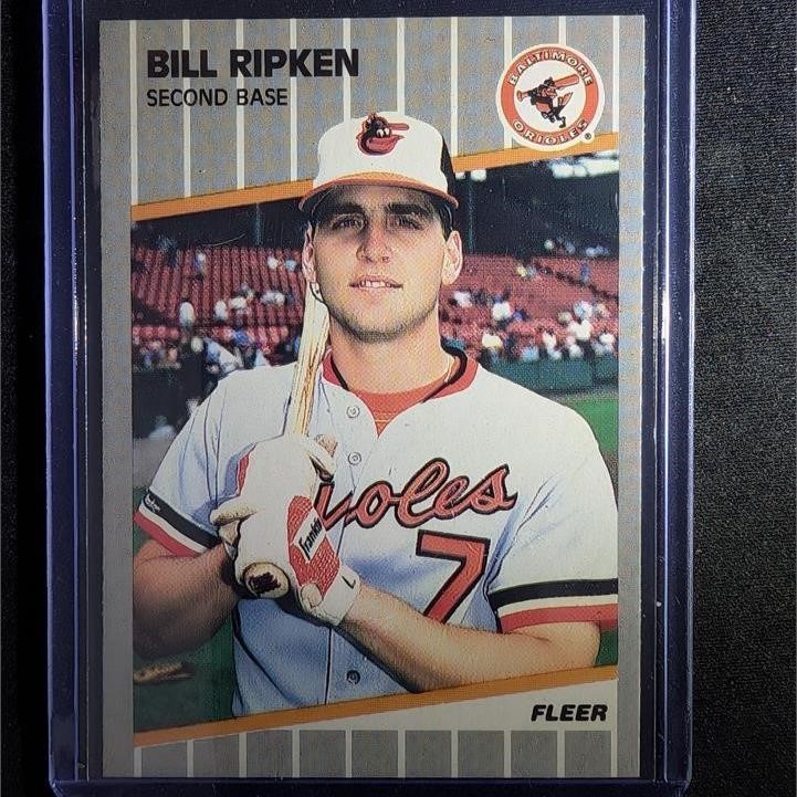 1989 Fleer Bill Ripken #616 ERROR