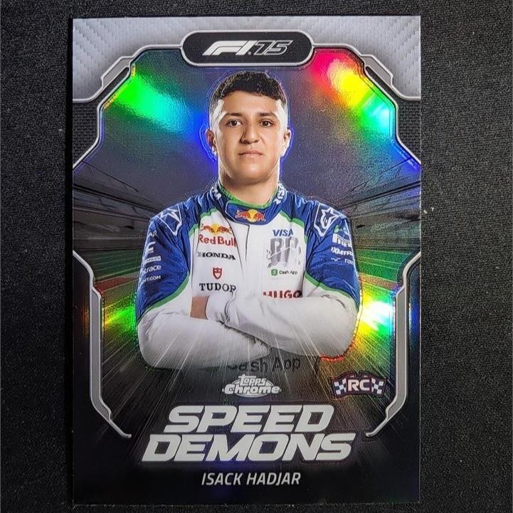 2025 Topps Chrome F1 Isack Hadjar #SD-5 RC
