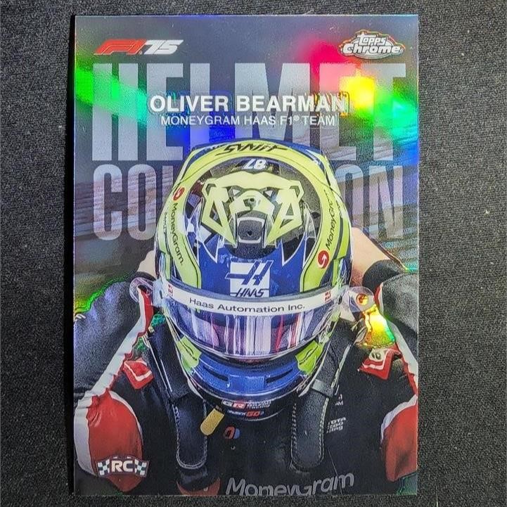 2025 Topps Chrome F1 Oliver Bearman #HC-8 RC
