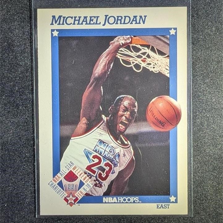 1991 NBA Hoops Michael Jordan #253 HOF