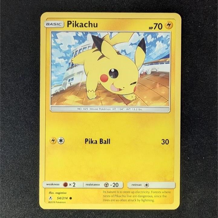 Pokemon Pikachu 54/214 Common Non-Holo