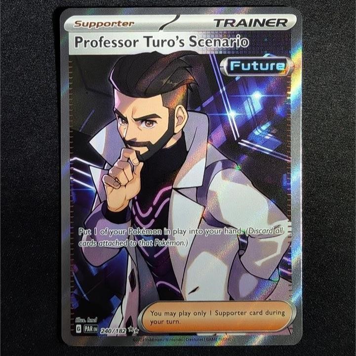Pokemon Professor Turo's Scenario 240/182 Full Art