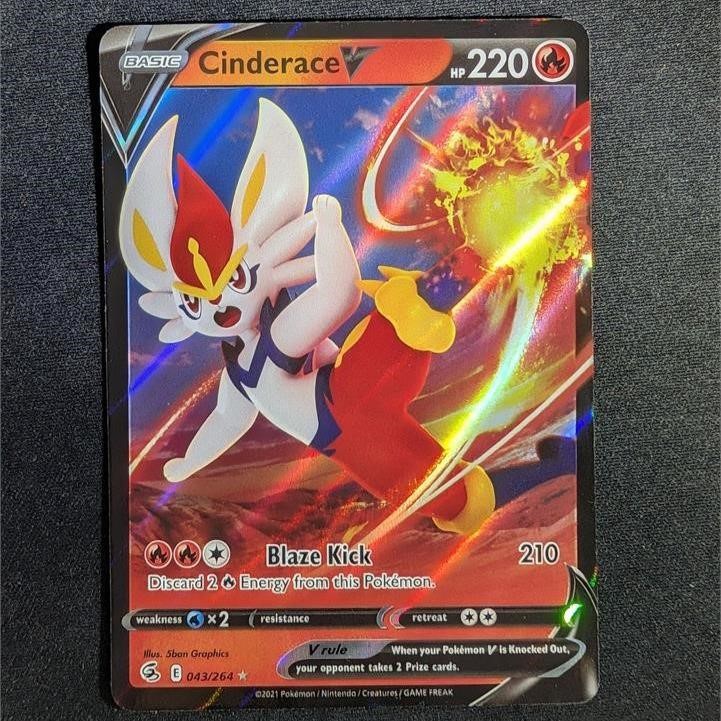 Pokemon Cinderace 043/264 Ultra Rare