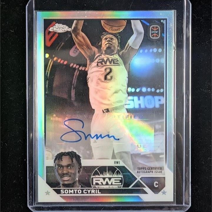 2023-24 Topps Chrome Somto Cyril #A-SCA AUTO