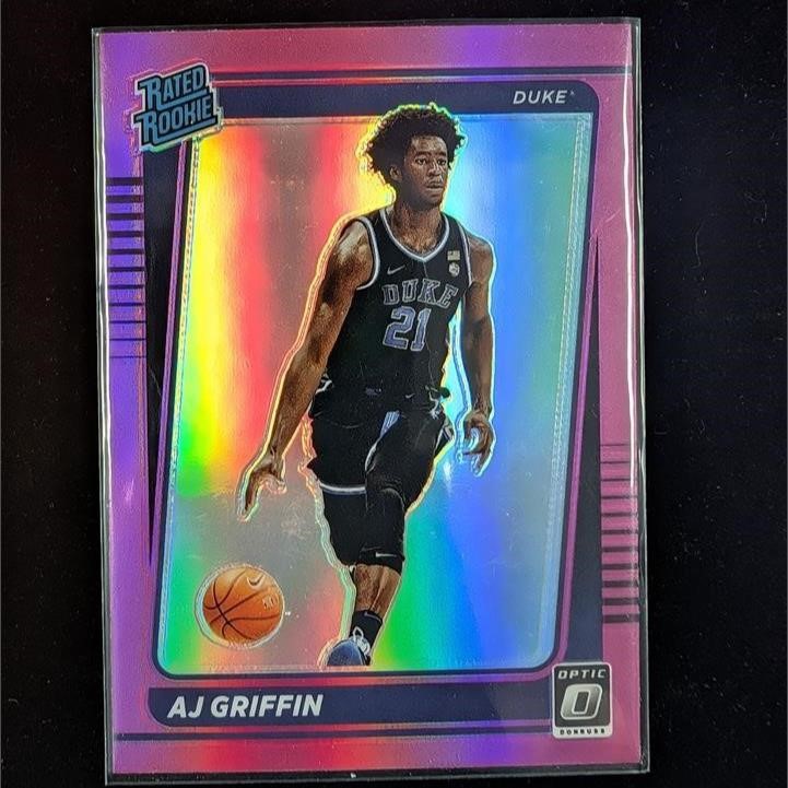 2022 Chronicles DP Optic Pink AJ Griffin #5 RC