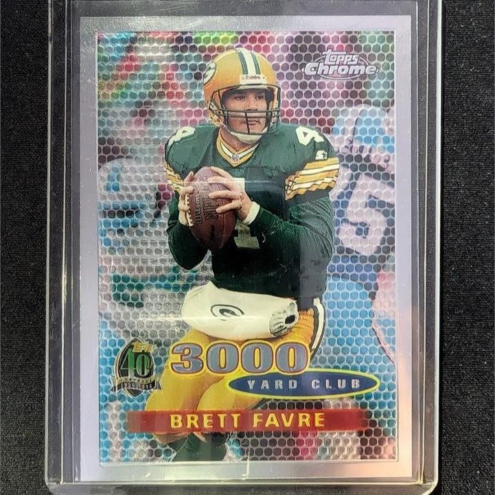 1996 Topps Chrome Brett Favre #131 HOF