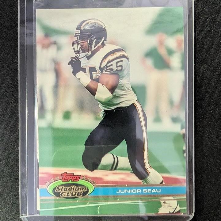 1991 Topps Stadium Club Junior Seau #317 HOF