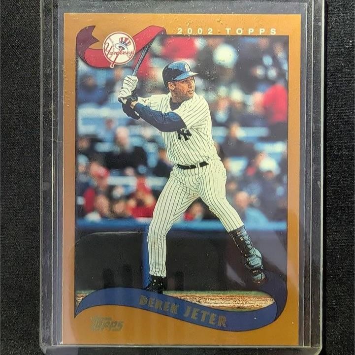 2002 Topps Derek Jeter #75 HOF