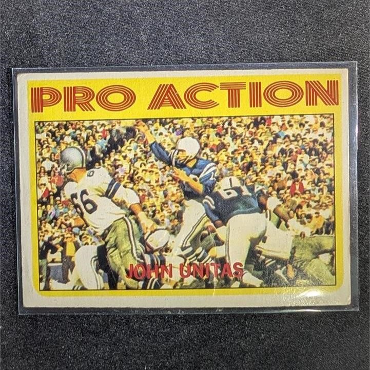 1972 Topps John Unitas #251 HOF VINTAGE