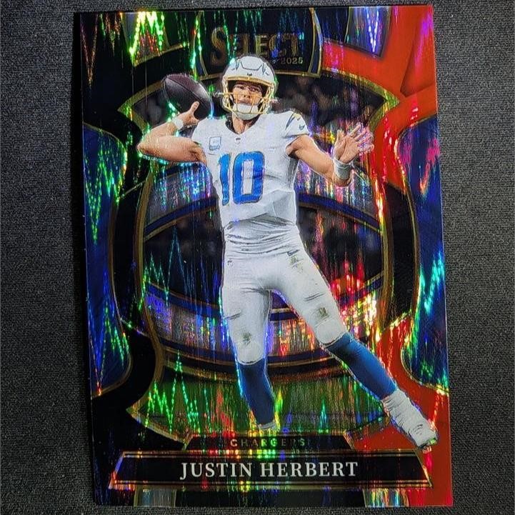 2025 Panini Select Justin Herbert #1